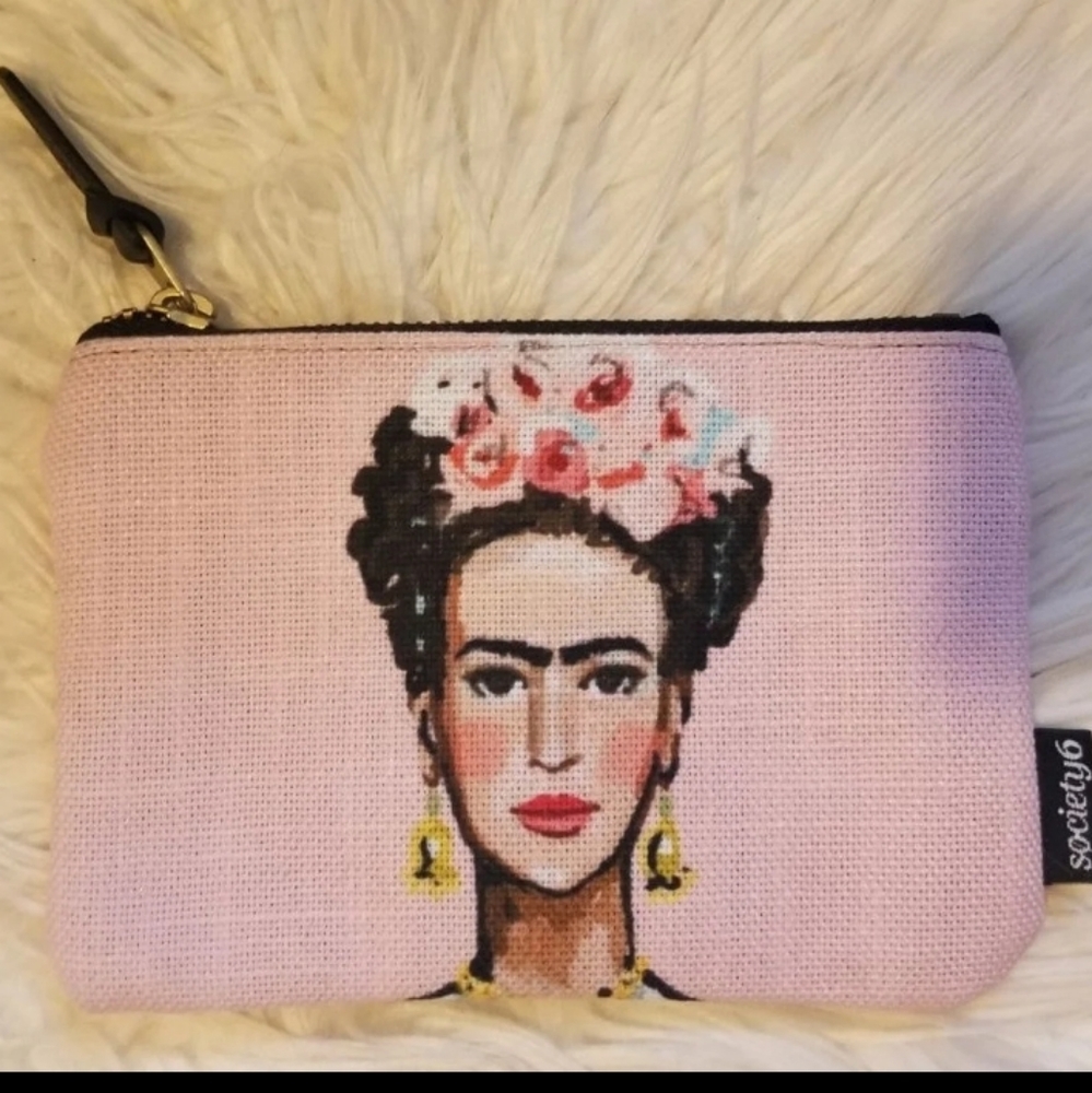 Frida Kahlo zip pouch
